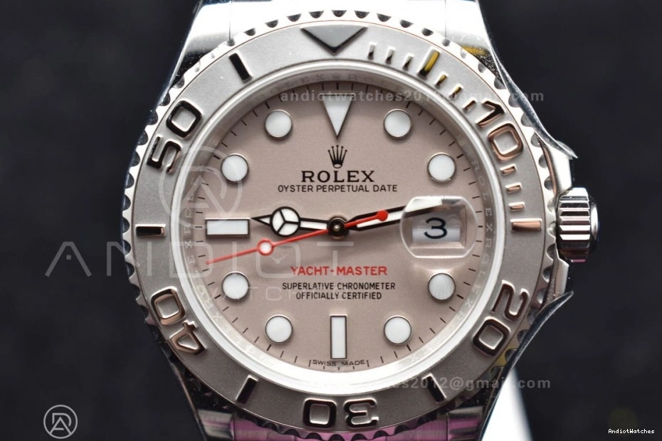on Best Edition Bracelet SS 1:1 Carnation 1208 Effortless Dial GSF A 116622 Yacht-Master 0823